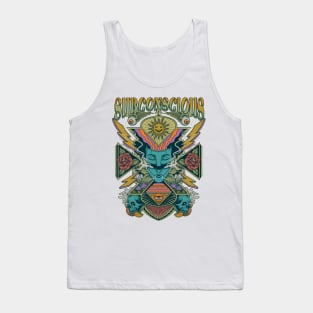 Subconscious Psychedelic Artwork Tank Top